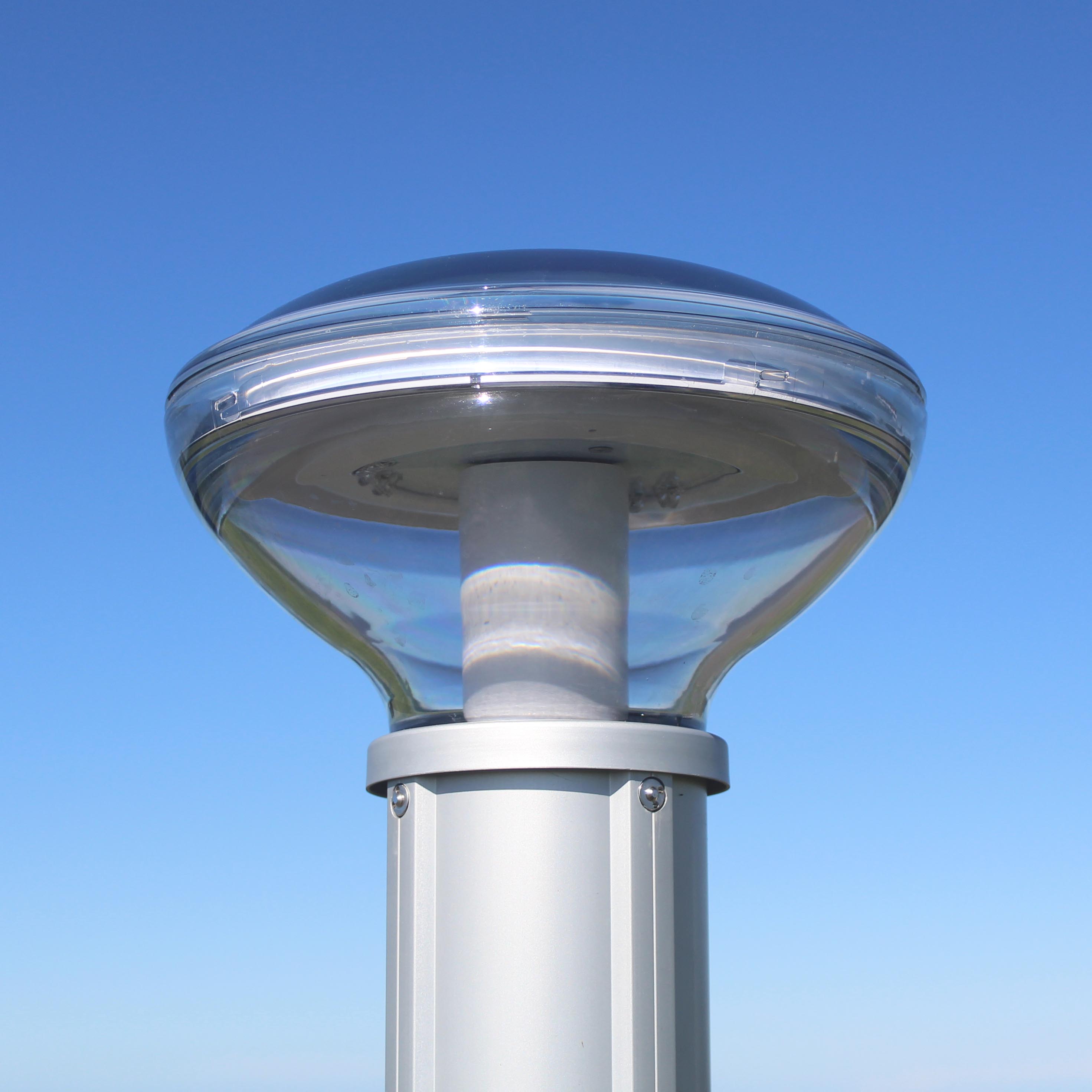 Image of a light fixture demonstrating 'transparency'