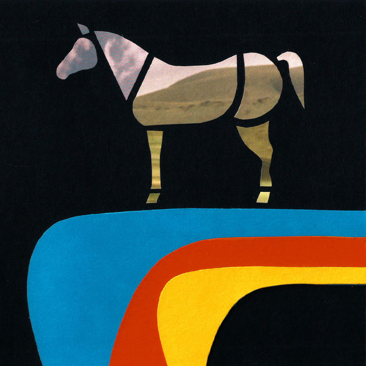 Horse collage