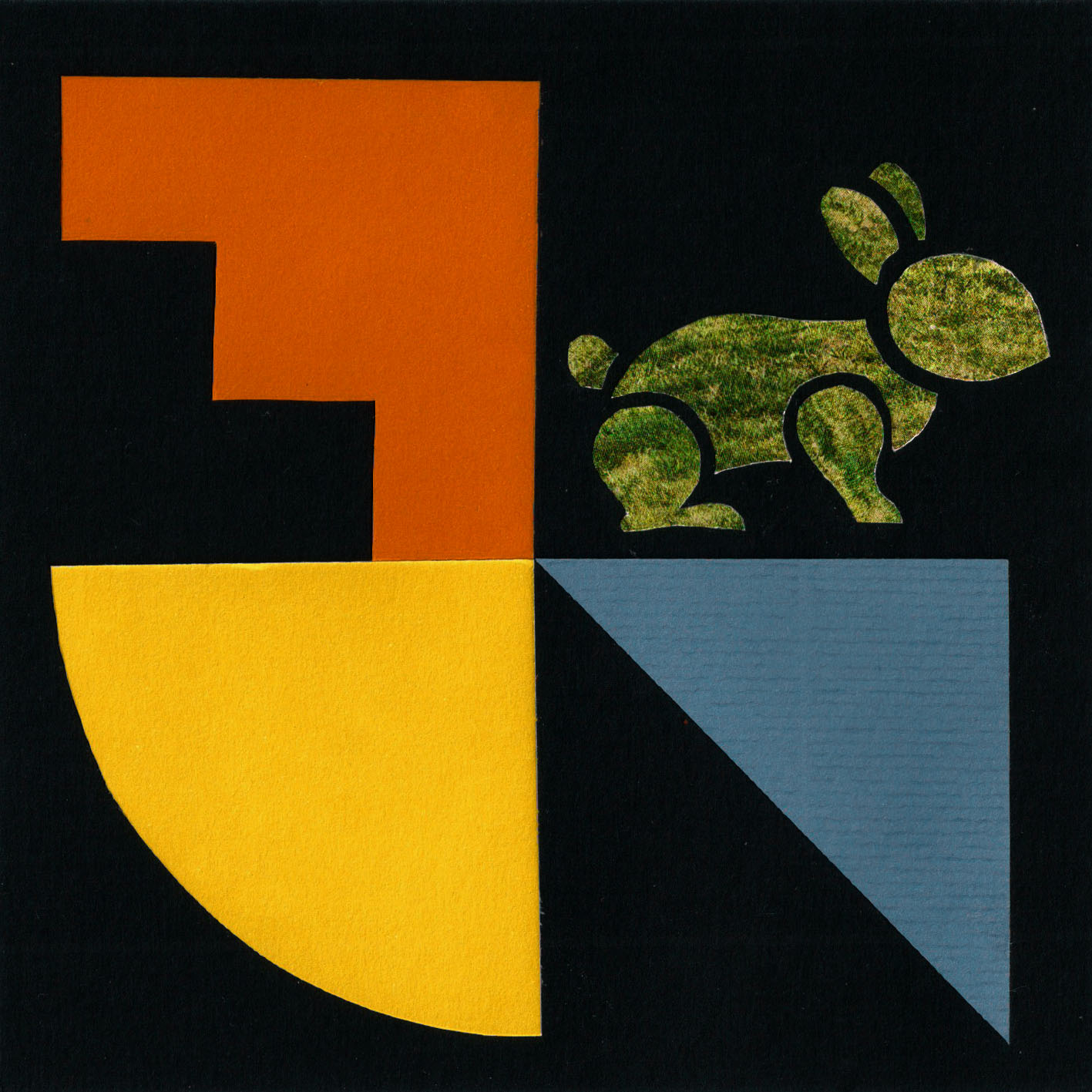 Rabbit collage
