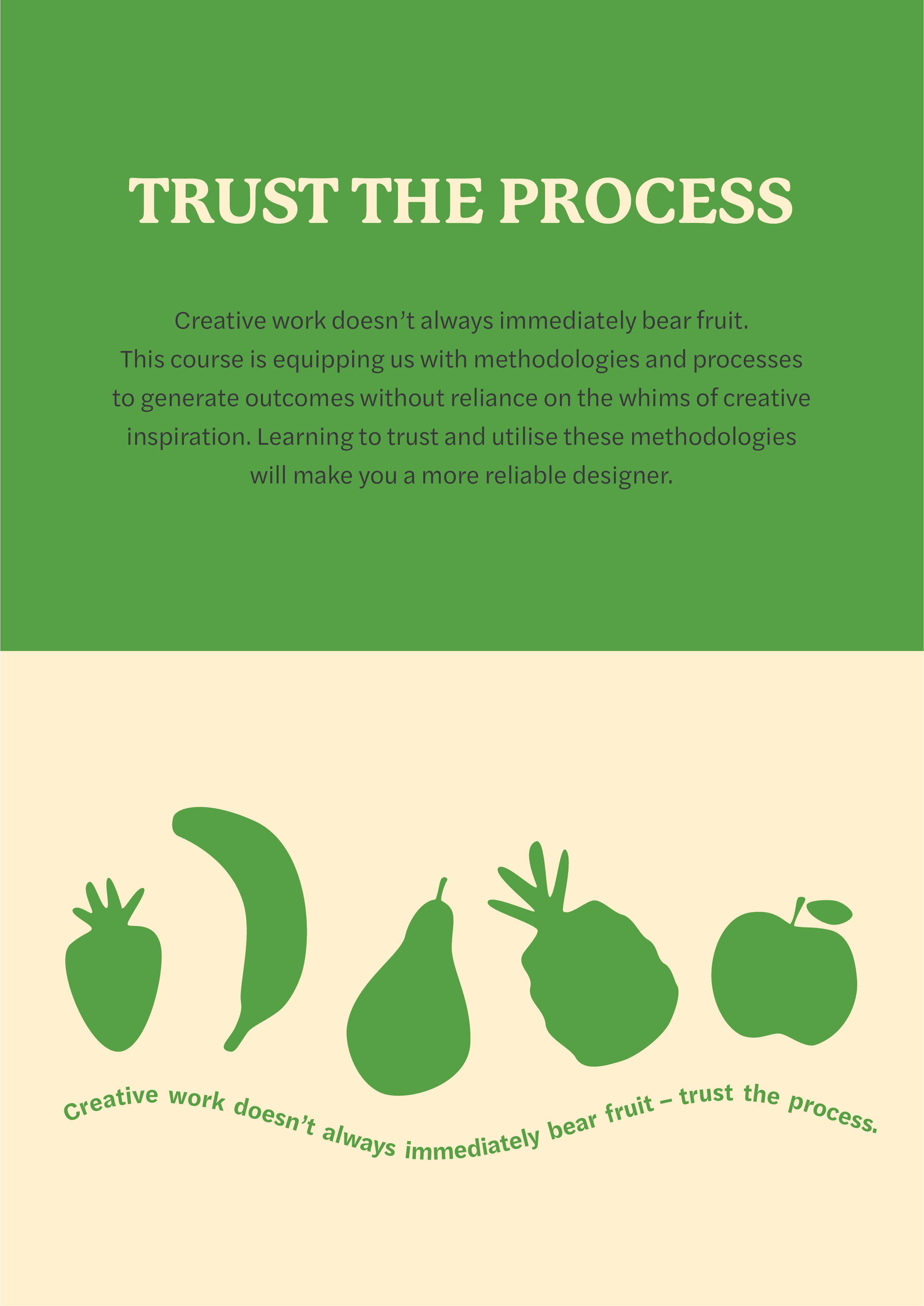 Trust the process