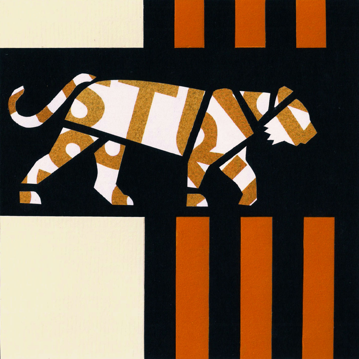 Tiger collage